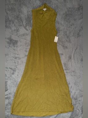Ophelia ROE  Women's Mock Neck Sweater Dress, Relaxed Fit,  Size Large